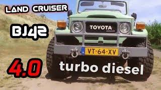 4.0 TURBO Diesel 12H-T engine in a Toyota Land Cruiser 40 / Bj42, Filmed with my DJI Osmo cam