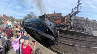 Steam train trip, Sir Nigel Greasley March 2025