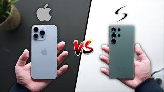 iPhone 15 Pro Max vs. Galaxy S23 Ultra - Apple vs. Samsung 2023!!