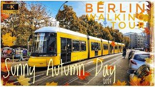  BERLIN AUTUMN WALKING TOUR 2024 | Stunning Fall Colors in Berlin Mitte [4K]