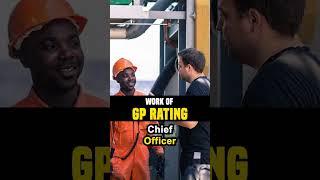 GP Rating work on ship #merchantnavy #shorts