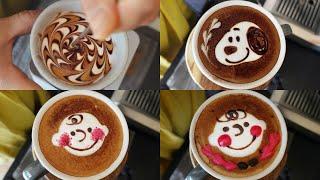 Snoopy Charlie Brown | Twister | Voltex | Latte Art