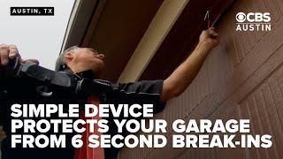 Six Second Break-Ins: How crooks target your garage & the product that fights back