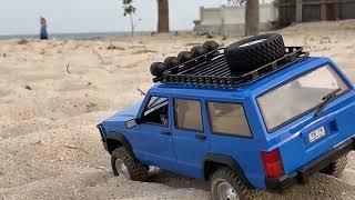 BLue Lapis JEEP CHEROKEE XJ - MN78 to the beach