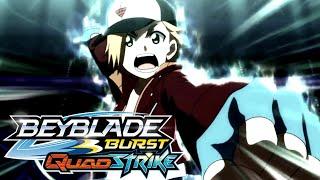 Kit vs Quadra! Beyblade Burst QuadStrike Episode 15