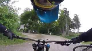 Stromberg Flowtrail - Wild Hog - Abschnitt 1 - Mai 2015 - following Stefan