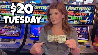 How Long Will $20 Last in Lightning Link Slot Machines?!