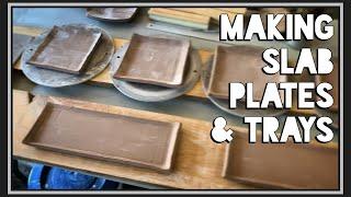 Making Slab Plates / Trays