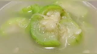 湯品 (絲瓜湯) 簡單易做清甜好喝 - Vegan 蔬房菜 Cuisine Taiwan 素食 蔬食 (Loofah Soup)