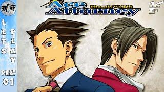 Let's Play Phoenix Wright Ace Attorney Part 1 [PS4] Ace Attorney Trilogy #1 (Blind)