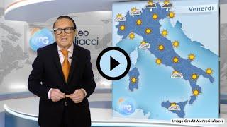 Previsioni meteo per venerdì 11 ottobre. Sensibile miglioramento del tempo