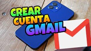  Como CREAR un Correo Electronico GMAIL en CELULAR [IPHONE] 2024 