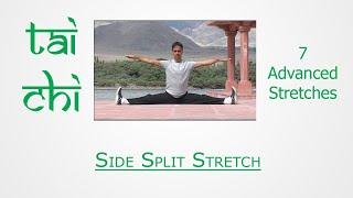 T'ai Chi by Sensei Sandeep Desai- Advanced Stretches  -Side Split Stretch