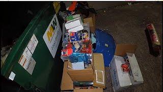 Dumpster Diving (Huge NASCAR Collection, Beanie Babies, New Clothes & More!)