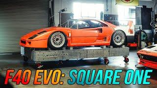 The "F40 Evolution" - Starting at Step 1: Chassis Table & Body Setup!