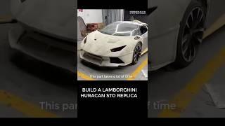 BUILD A LAMBORGHINI HURACAN STO REPLICA FROM A LAMBORGHINI GALLARDO  #supercarreplica #lamborghini