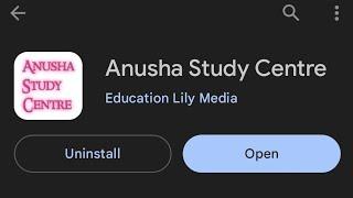 Anusha Study Centre is going live!