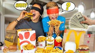 GUESS the FAST FOOD Restaurant and WIN $1,000 Challenge! | The Royalty Family