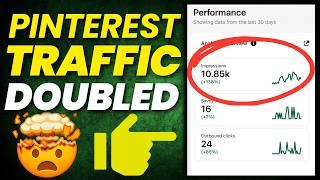  My Pinterest Traffic DOUBLED Overnight! Here's How