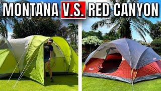 Coleman Montana Tent V.S. Red Canyon Tent – Which is Better?