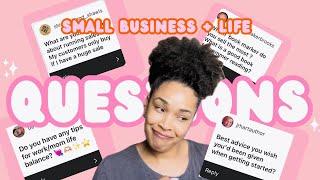 Honest Small Business Q&A | + MUST-KNOW Tips for Success!