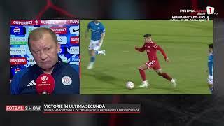 Dorinel Munteanu, în sfârșit liniștit: ”Meritam victoria asta! Respectul între mine și Hagi rămâne!”