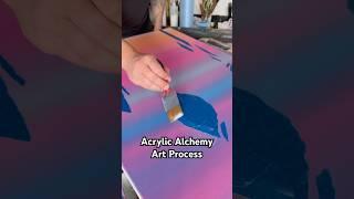 The art process ‍ #art #artshorts #painting #originalart #artprocess #abstractart