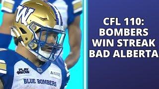 CFL 110: Blue Bombers eight game win streak, Alberta shut out of playoffs