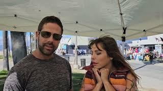 Daisy, AKA Wa and her husband Jeff interviewed on Venice Beach.