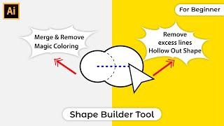 What Can I do with Shape Builder Tool - Adobe Illustrator Tutorial