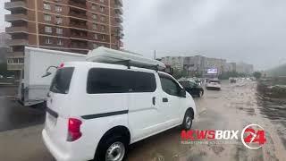 На Адмирала Горшкова троллейбус столкнулся с самосвалом