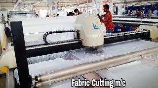 Automatic Fabric Spreading and Fabric Cutting machine //Gerber Fabric cutter machine/Lay cutting m/c