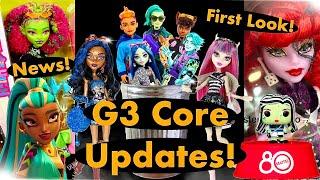 MONSTER HIGH| 2025 NEWS️|G3 Rochelle and Robecca, G3 FEARBOOK Venus, CREEPRO Operetta & MORE!