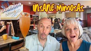 Are Super-Sized Mimosas The Ultimate Gourmet Breakfast Experience? #food #breakfast #lasvegas