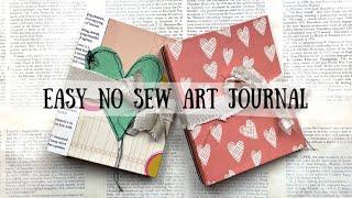 Easy NO SEW Art Journal Tutorial | ShanoukiArt