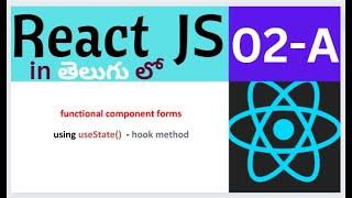 how to create forms using functional component in react js in telugu