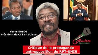 Togo: Critique de la propagande anti-opposition du RPT-UNIR