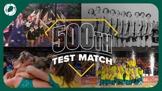 Australian Diamonds 500th Test Match