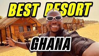 GHANA TRAVEL VLOG: Top Destination For Luxury Resorts, Eli Beach Resort  | Best Beach Baecation