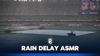 4 hours of Gabba heavy rain and pitch drainage ASMR | Fox Cricket