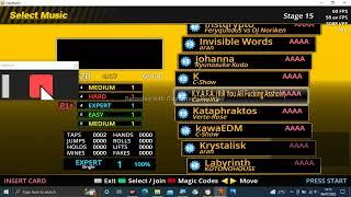 Stepmania: Binzokomegane Girls Union Song List G-O