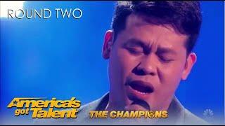 Marcelito Pomoy: Philippines Winner SHOCKS America on @AGT Champions!