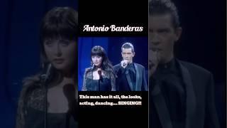 Antonio Banderas, He has it all, the looks, dancing, acting.. SINGING!! #antoniobanderas #music