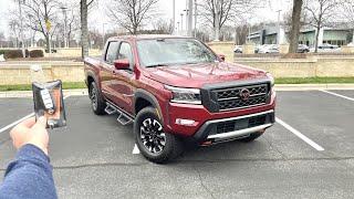 2023 Nissan Frontier PRO 4X: Start Up, Test Drive, Walkaround, POV and Review