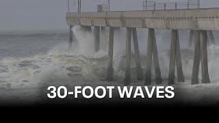 Wild waves as high as 3-story building could reach San Francisco Bay Area coastline | KTVU