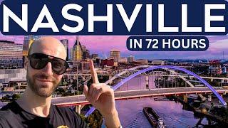 72 Hours in Nashville, Tennessee! (MUST EAT & DO ATTRACTIONS!) ️