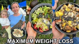 What I ate at a Vegan Festival / Starch Solution & keeping it simple