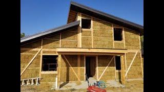 Straw Bale House Walls | Part 3