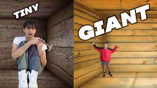 Tiny vs GIANT Unbreakable Boxes!! *TRAPPED INSIDE CHALLENGE*