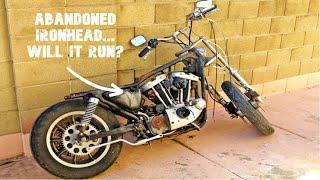 Ironhead Sportster ABANDONED for YEARS! | Will It run?